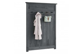 Вешалка 135 Рауна из массива сосны (графит)